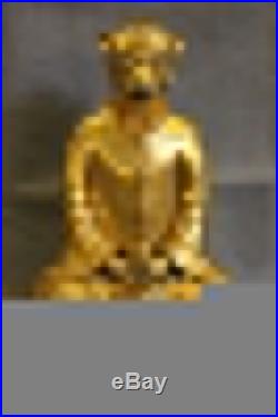 10 Chinese Pure Bronze 24K Gold twelve zodiac 12 animals Dragon Statue Set