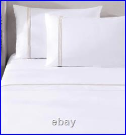 100% Egyptian Cotton 4-Piece Sateen Sheet Set King Gold PURE PARIMA