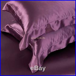 100% Pure Silk Comfort 1900 Count 4 Pcs Silk Bed Sheet Set Women Anti-Ageing