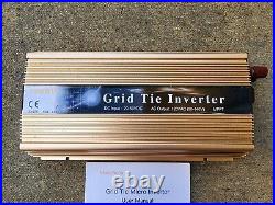 1000W Grid Tie Inverter 110V For 24V/36V Solar Pure Sine Wave Inverter, SET of 4