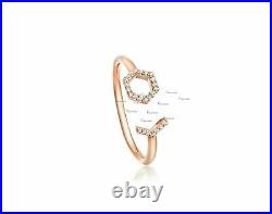 14K Gold Diamond Honeycomb Design Ring Bracelet Fine Jewelry Set