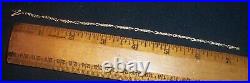 18K YELLOW GOLD NUGGET design 10g Bracelet 7 Earrings Set Signed MG