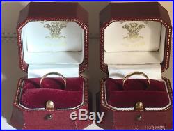 18ct Pure (100% welsh gold) wedding ring set (AUR CYMRU)