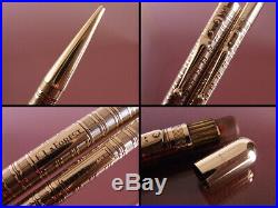 1920s Swan 14 pure gold fountain pen + pencil set prompt decision