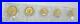1988 China Yuan Panda 5 Piece. 999 Fine Pure Gold Proof Coin Set 1/20th-1 Oz