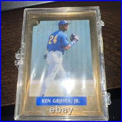 1992 FRONT ROW KEN GRIFFEY JR. PURE GOLD 3 CARD SET with COA (Factory Sealed)