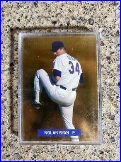 1993 Nolan Ryan Spectrum Pure Gold Set with COA MINT 3 card set