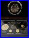 1993 Singapore Lion Lunar Rooster 4 coin proof set gold Edition Limit 398/ 500