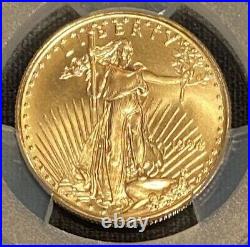 1994 $25 Half Ounce Gold Eagle Perfect Registry Set Pcgs Ms70