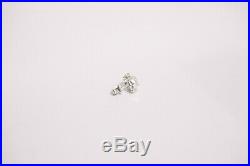 2 Carat Lab Diamond Earrings Set In 14k White Gold (Perfect Condition with Box)