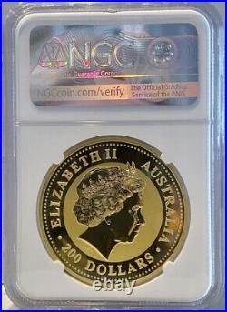 2000 AUSTRALIA Lunar YEAR of DRAGON Perfect 5 coin set NGC MS70- 3.4 oz gold