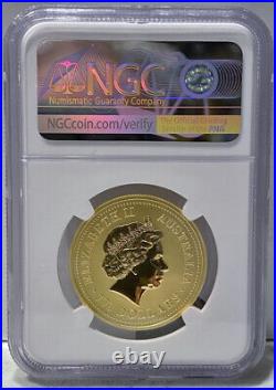 2000 AUSTRALIA Lunar YEAR of DRAGON Perfect 5 coin set NGC MS70- 3.4 oz gold