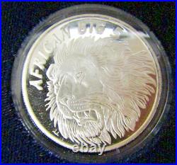 2003 African Big Five Silver Set