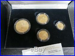 2006 W Gold Eagles 4 Coin Uncirculated Set-perfect Grading Candidates