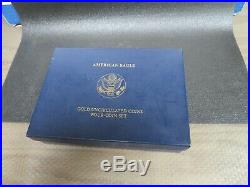 2006 W Gold Eagles 4 Coin Uncirculated Set-perfect Grading Candidates