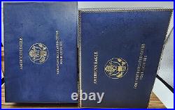 2008-W Burnished 4pc American Gold Eagle Set $50, $25, $10, & $5 WithBox & Papers