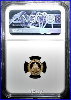 2010 China Gold Panda Mint Set NGC/NCS MS70 Perfect Set & Rare