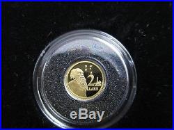 2012 Gold Proof Set Miniature Pure Gold Decimal Set Royal Australian Mint