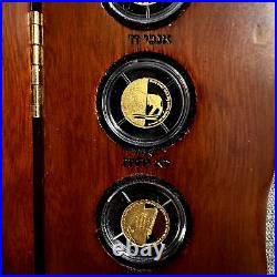 2013 Holy Land Mint Ten Commandments 24K Gold Coins Set