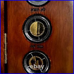 2013 Holy Land Mint Ten Commandments 24K Gold Coins Set