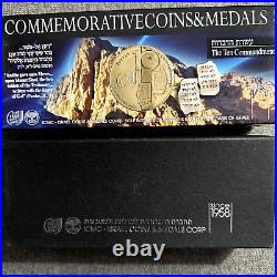 2013 Holy Land Mint Ten Commandments 24K Gold Coins Set