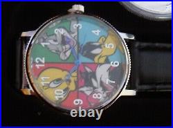 2015 $20 Looney Tunes 99.99% Pure Silver 4-Coin Set and Watch