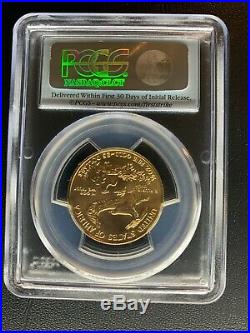 2015 Gold American Eagle Set 4coins Perfect PCGS MS70 Grade-First Strike Label