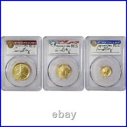 2016 W 100th Anniversary Gold Set SP 70 PCGS First Strikes SKUCPC17