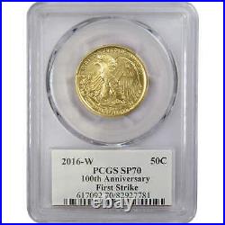 2016 W 100th Anniversary Gold Set SP 70 PCGS First Strikes SKUCPC17