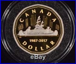 2017 Canada $1.9999 Pure Gold 2 Coin Set 30th Anniversary of the Loonie 156041