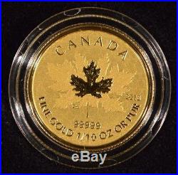 2018 Canada Pure Gold Fractional Maple Leaf Set. 99999 Fine 161361