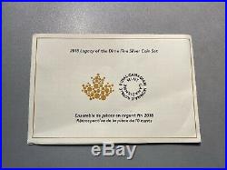 2018 Legacy Of The Dime Pure Silver Proof Set Gold Plated In Mint Box With COA