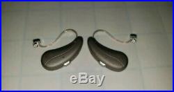 2019 2x Signia Siemens Pure 7Nx Charge&Go Rechargeable RIC Hearing Aids Set Pair