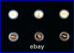 2020 Canada Alex Coville Pure Gold 6 Coin Complete Set