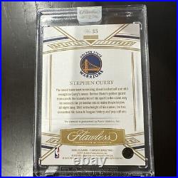 2022-23 Panini Flawless Stephen Curry Diamond Golden State Warriors /20