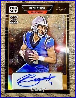 2023 Leaf Pro Set Bryce Young Pure Gold Auto Rc Rare Acetate Ssp 1/1 Panthers Qb