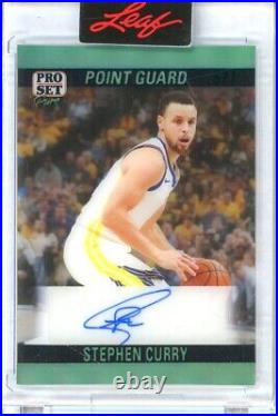 2023 Leaf Pro Set Pure Base 1990 Green Spectrum Stephen Curry Auto #SC1 (6/7)