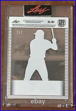 2023 Leaf Pro Set Pure Gold JOHNNY BENCH Auto 1/1 Reds HOF