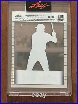 2023 Leaf Pro Set Pure Gold JOHNNY BENCH Auto 1/1 Reds HOF