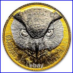 2024 Ivory Coast 2 gram Gold Edition Signature Owl 2-Coin Set