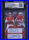 2024 Lead Pro Set Pure Pairing Auto Brock Purdy/Chubba Purdy Crystal Gold 1/1
