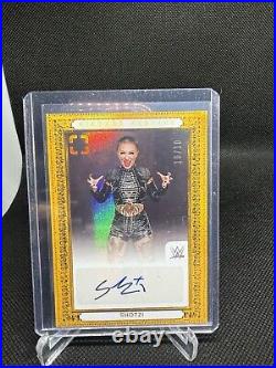 2024 Panini Photogenic WWE SHOTZI GOLD Picture Perfect Autograph AUTO 5/10