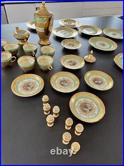 24 Karat Gold Le Mieux, TK Thun Bohemia & Victoria Czechoslovakia Antique China