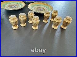 24 Karat Gold Le Mieux, TK Thun Bohemia & Victoria Czechoslovakia Antique China