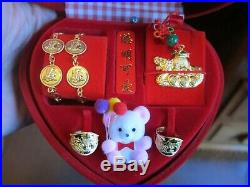 24K pure Gold Korean. 999 Dol Doljanchi Dohl tol baby set 2000 jewelry birthday