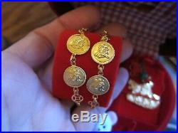 24K pure Gold Korean. 999 Dol Doljanchi Dohl tol baby set 2000 jewelry birthday