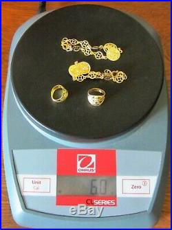 24K pure Gold Korean. 999 Dol Doljanchi Dohl tol baby set 2000 jewelry birthday