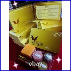 3X Mache'Re Gold Set Whitening Cream Perfect Brightening Smooth Face Skin Care