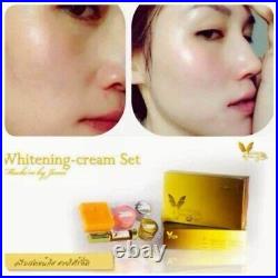 3X Mache're Gold Set Whitening Cream Total Perfect Bright Smooth Face Skin Care