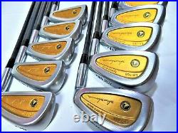 3star Gold Honma LB-708 Perfect 10pc R-FLEX IRONS SET Golf NWO